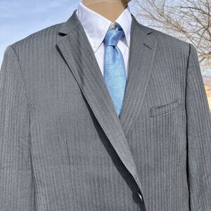 Vitale Barberis Canonico Men's 2pc. suit (46R/40R) Canaletto wool made‎ in Italy